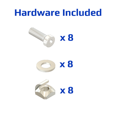 33-9090-6 MODULAR SOLUTIONS MOUNTING FOOT 4 SIDED FOR 90 X 90 FULLY ENCLOSED & SHORT